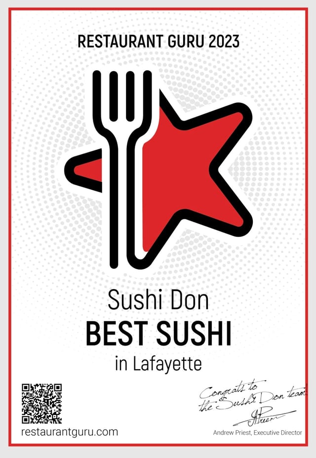 Best Sushi in Lafayette